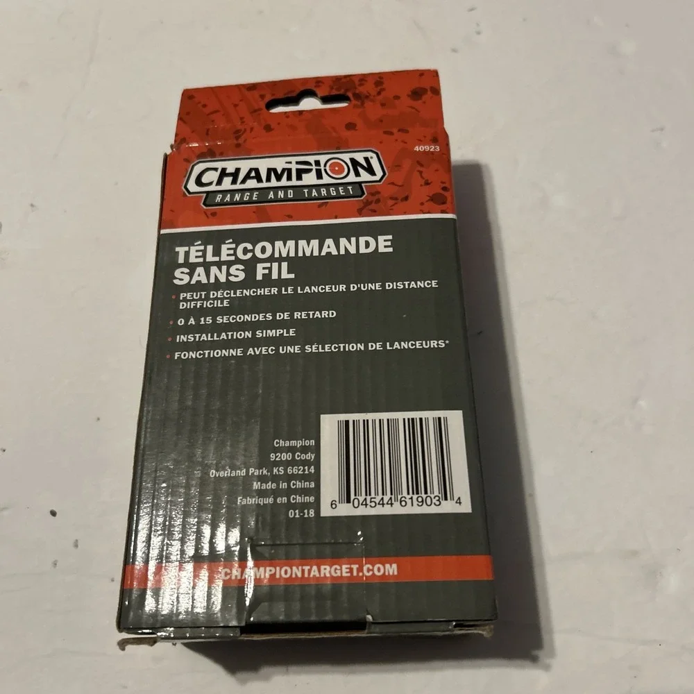 New Champion Range and Target 40923 Wheelybird Workhorse Remote Wireless